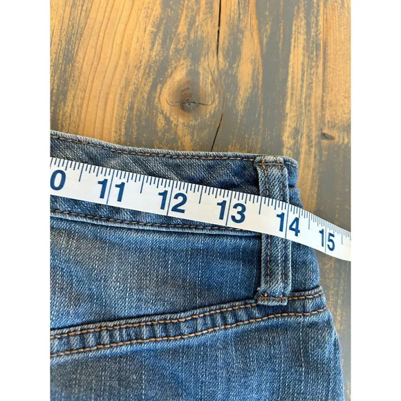 Mossimo Vintage Y2K Denim Distressed Skirt Size 6 - Picture 8 of 8